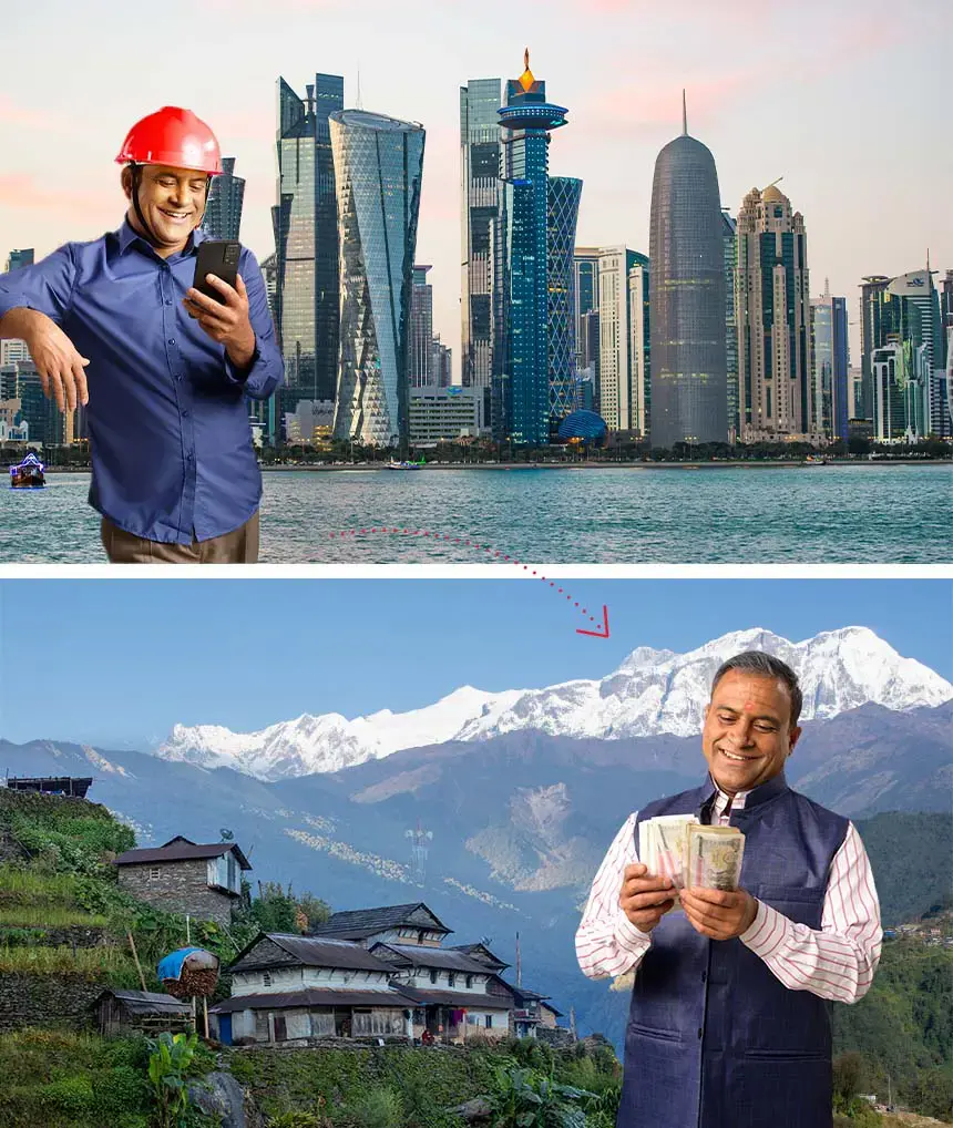 Send Money From Qatar to Nepal Send Money From Qatar to Nepal