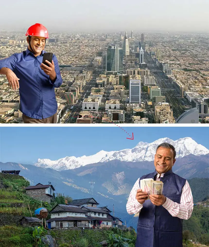 Send Money From Saudi Arabia to Nepal Send Money From Saudi Arabia to Nepal