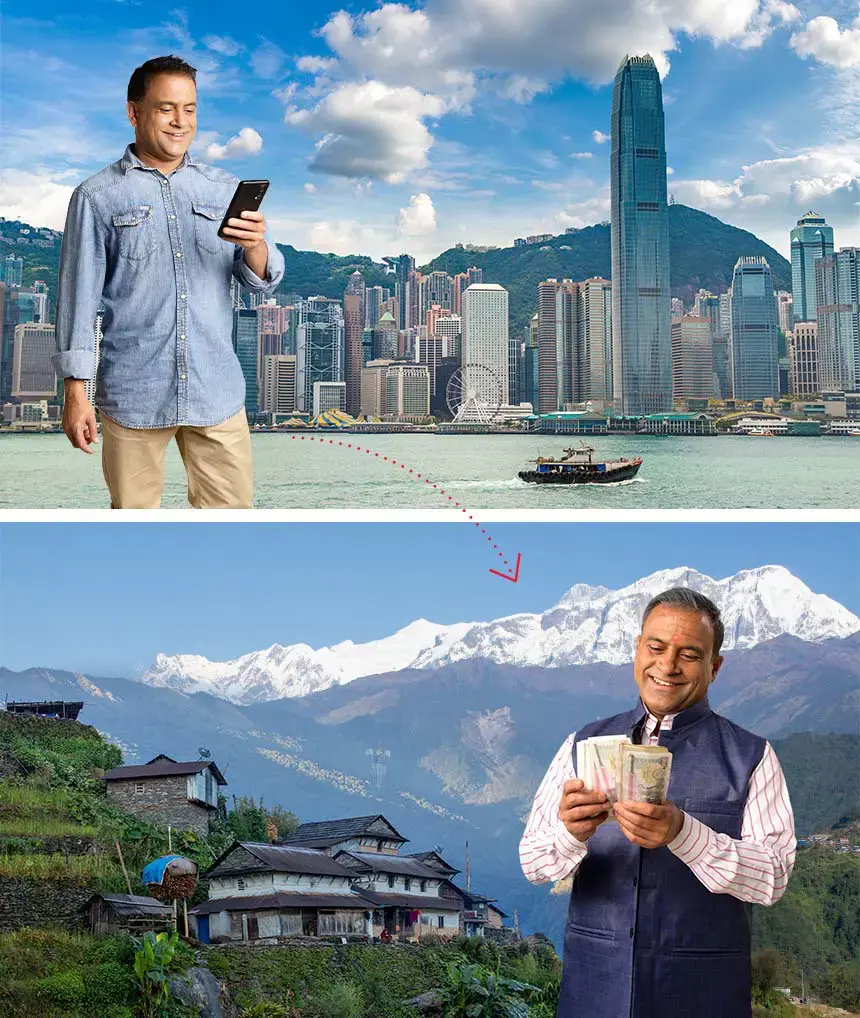 Send Money From Hong Kong to Nepal Send Money From Hong Kong to Nepal