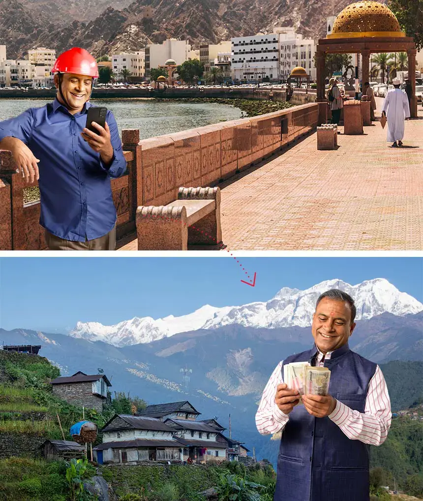 Send Money From Oman to Nepal Send Money From Oman to Nepal