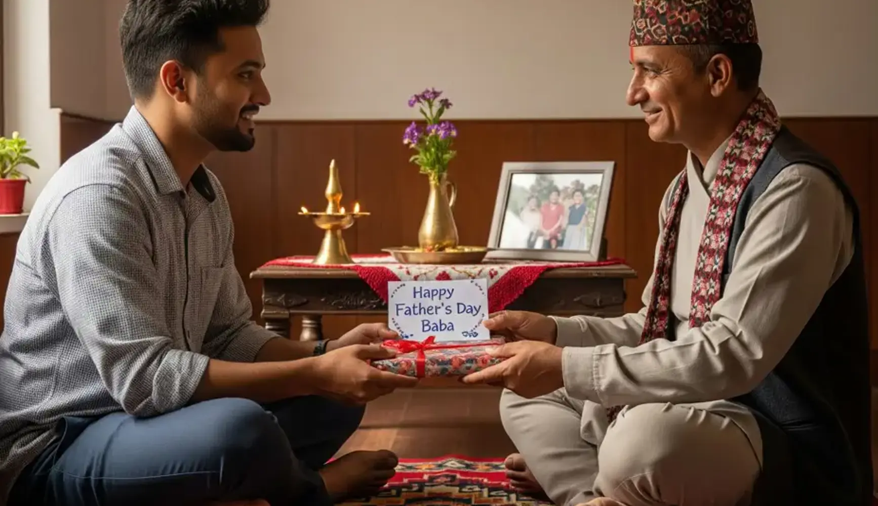 Kushe Aunsi 2082 : Celebrate Nepali Father’s Day & Send Love Home Instantly